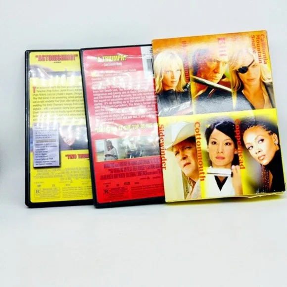 Quentin Tarantino Blu-ray DVD Lot True Romance Django Kill Bill Pulp Fiction - Picture 11 of 11